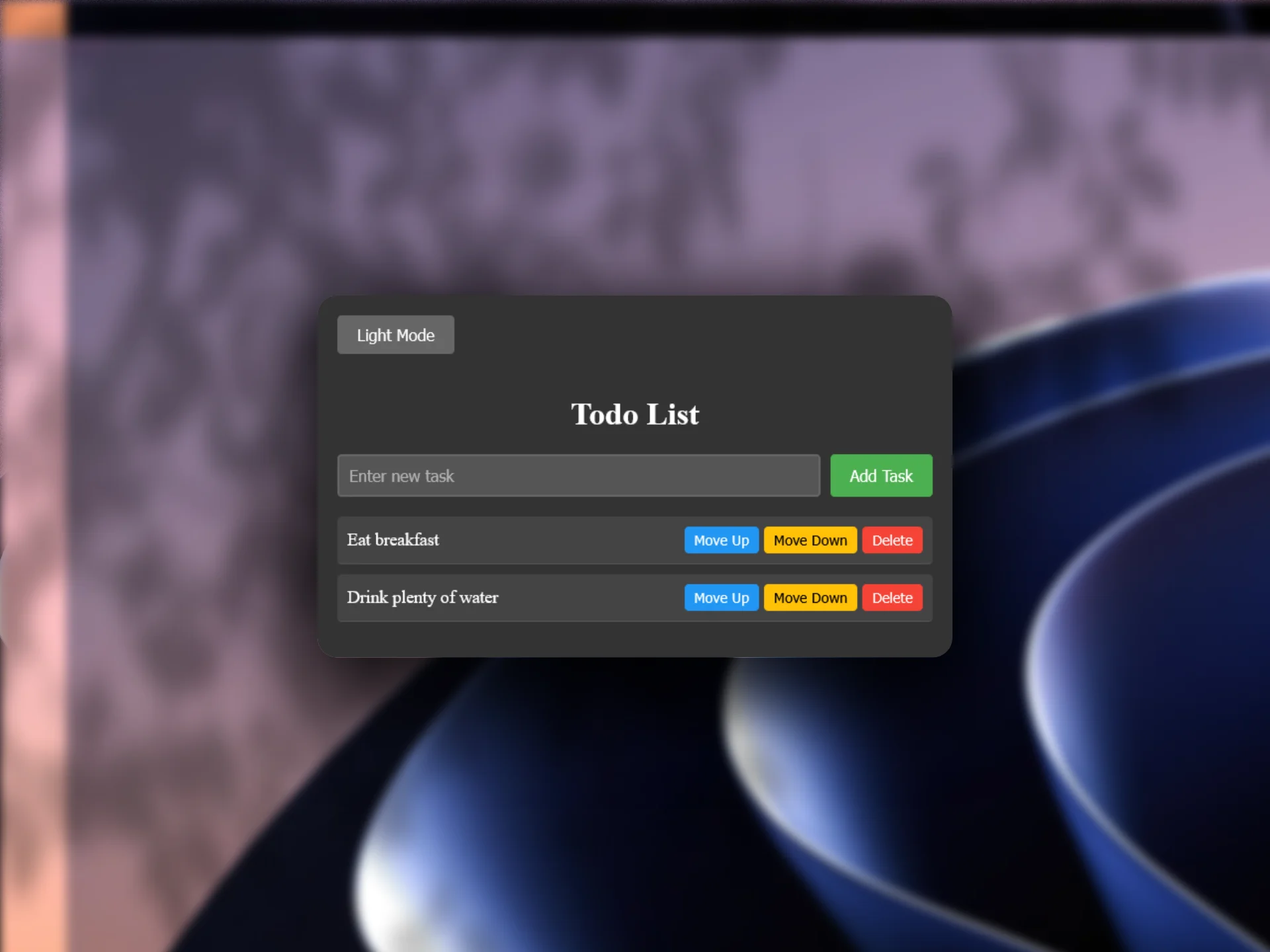 Preview of Listify -Todo App